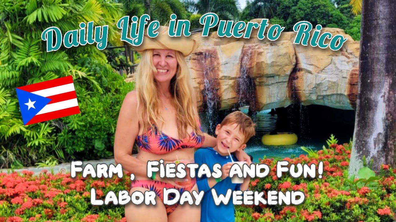 Back to Life in Puerto Rico: Farm Harvests, Erecting the Gazebo, Mayaguez Resort, Fiestas Patronales