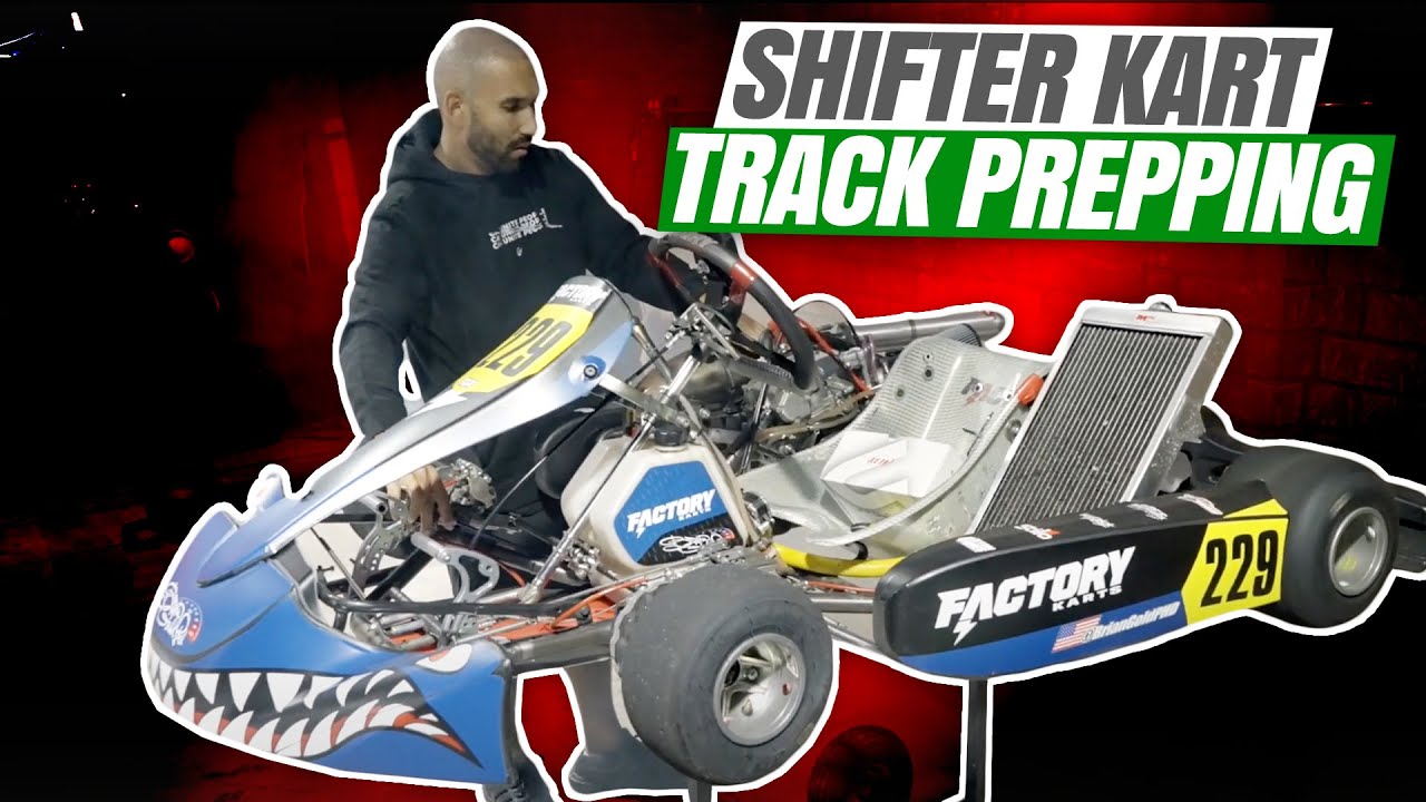 Shifter Kart Track Prepping! YouTube