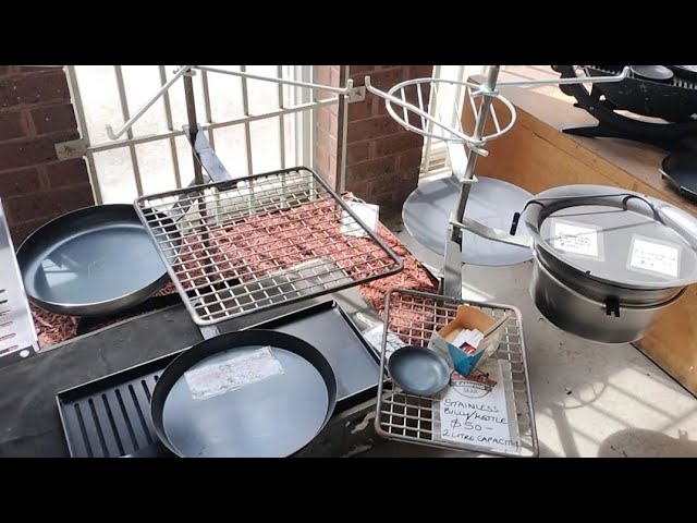 Hillbilly Camping gear cook stand and accessories‬