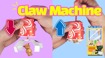 How to make DIY Claw for Homemade Claw Machine Easy Way | Easy Crafting | Funny DIY Toy