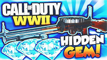 The NEW GOD GUN in Call of Duty WW2! (LEWIS BUFF) - COD WW2 GOD GUN Class Setup!