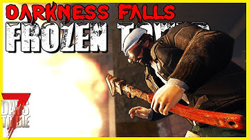Search for Wheels - Darkness Falls: Frozen Tower | 08 | 7 Days to Die | Alpha 21
