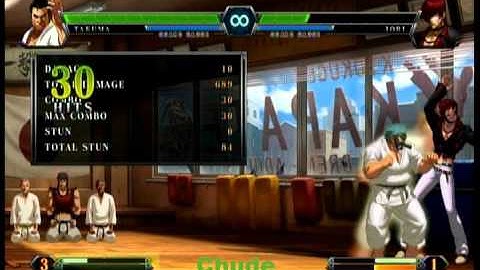 The King of Fighters XIII Takuma Sakazaki Combo 100%