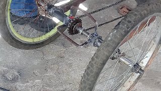 : como fazer um carrinho a pedal #1