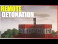 Minecraft remote detonation bomb