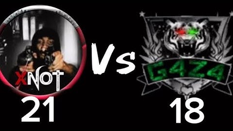 XNOT Vs G4ZA Base 3v3 @G4Z4 