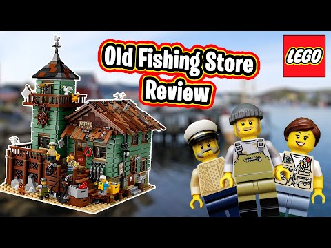 LEGO Old Fishing Store 21310 REVIEW, VERY Old and VERY Valuable
