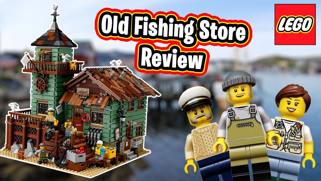 Lego Old Fishing Store 21310 Review | Very Old And Very Valuable | Amazing  Building Techniques - Youtube