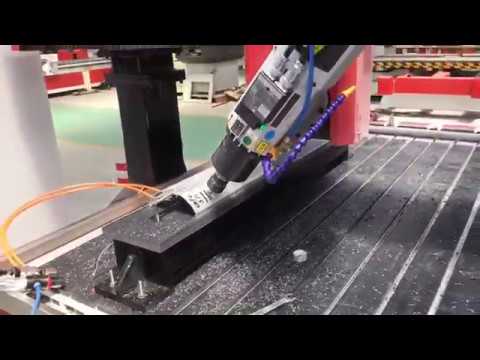 4 axis with a rotating spindle 90 Degrees