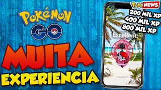 Oportunidade Única de Ganhar Muito XP - Pokémon Go