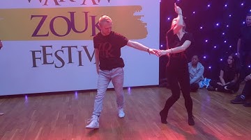WZF2018: Ola & Przemek - Polish your Leading Demo ~ video by Zouk Soul
