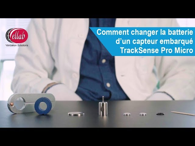 Comment changer la batterie d’un capteur embarqué TrackSense Pro Micro