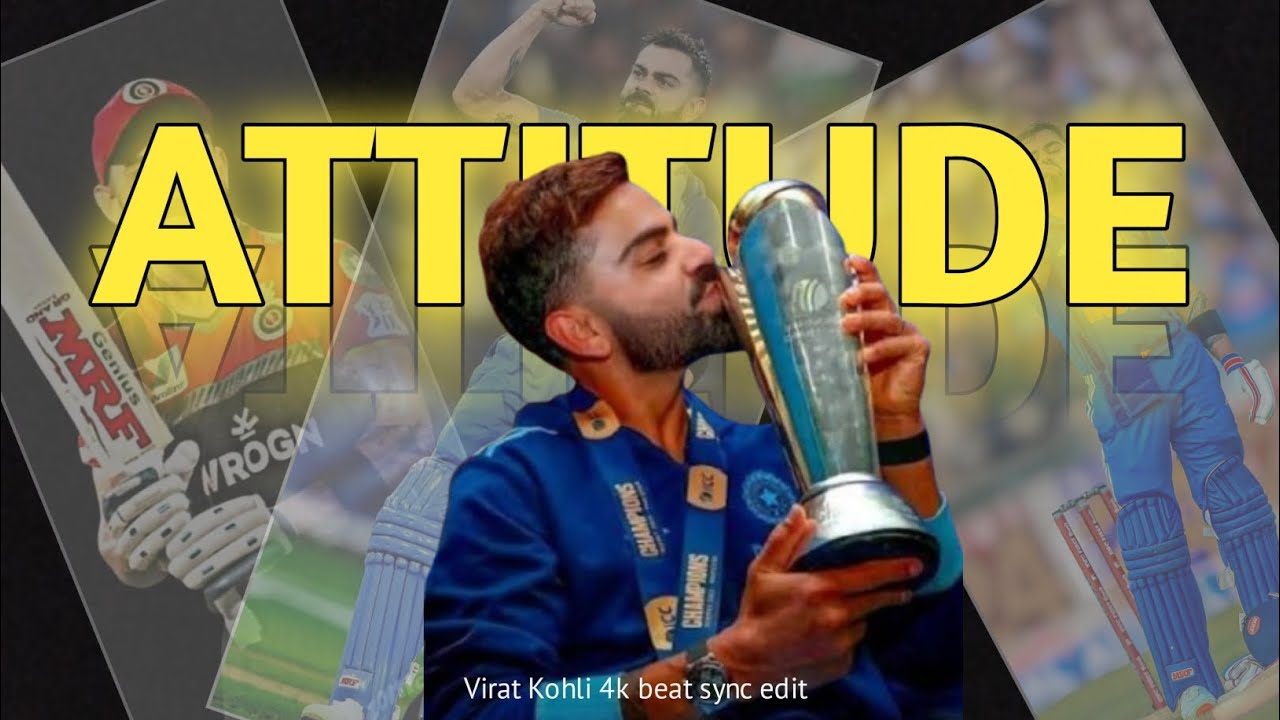 Virat Kohli x Attitude 👑 | Virat Kohli Beat sync 💫 | 4k whatsapp status 🔥 | ARYAN EDITZ 