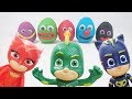 Learn Colors Chocolate Egg With PJ Mask! Nursery Rhymes for kids