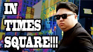 Fake Kim Jong Un Pranks New York City Times Square!! (10 Hours of Walking  Part 3)