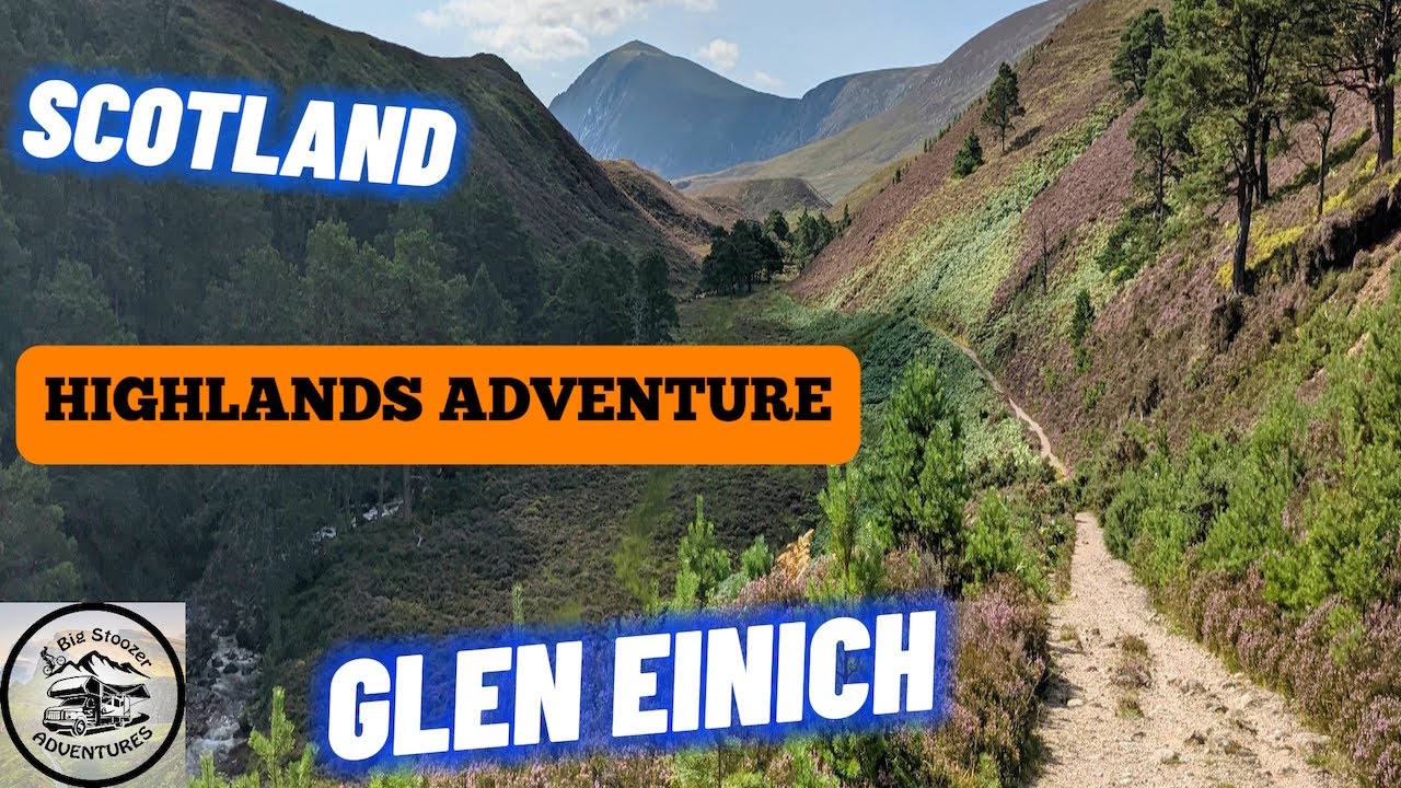 Эпическое приключение на горном велосипеде в одиночку: Этап 1. От Авимора до Глен-Эйниха. Шотландия.