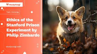 Ethics of the Stanford Prison Experiment by Philip Zimbardo - Research Paper Example