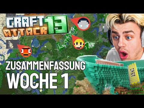 Craft Attack 13 Complete Week 1 SUMMARY - Each participant Urutox