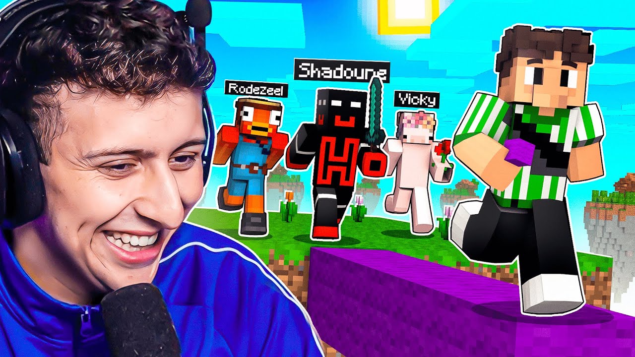 MINECRAFT CON SHADOUNE, SPREEN , VICKY, RODEZEL Y OTROS PARCEROS 😍🙏 ...