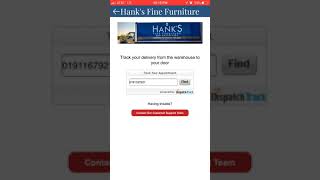 Bug With Not Found Page - Dispatch Track