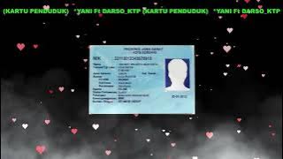 POP SUNDA_KATEPE (KARTU TANDA PENDUDUK_YANI Ft DARSO