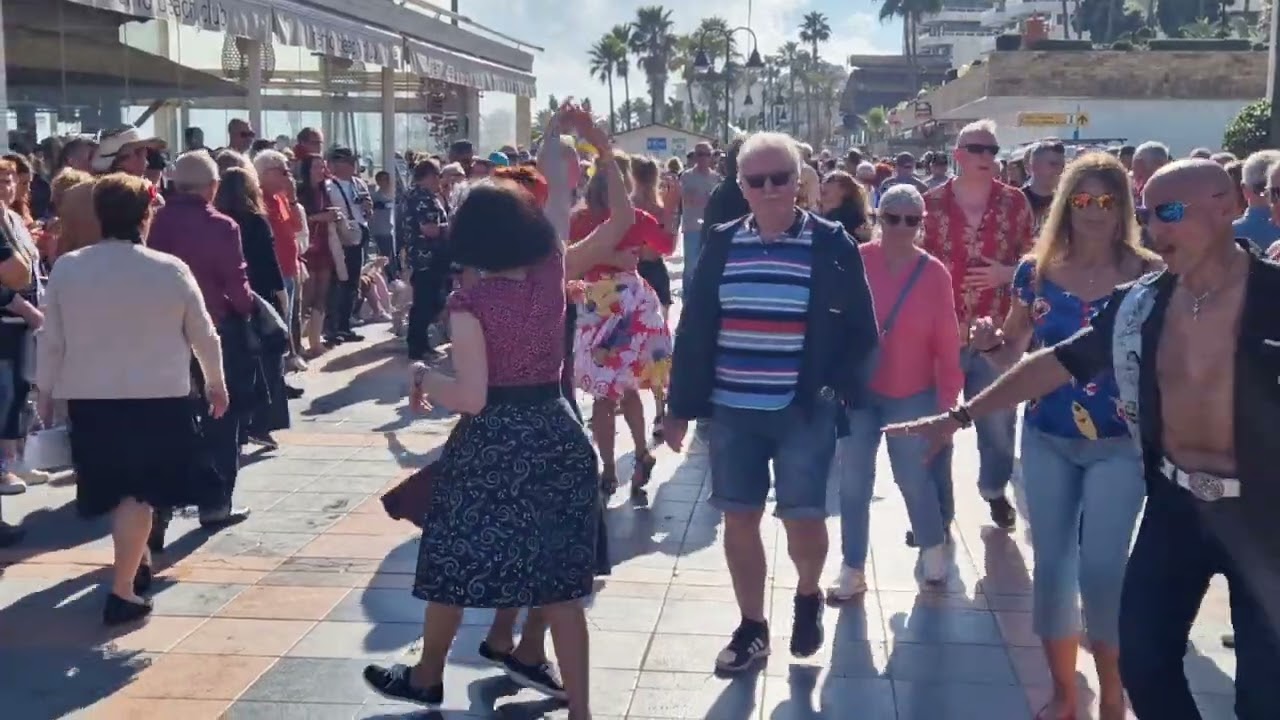 Dancin' At Plaza Del Remo - Rockin' Race Jamboree 2025