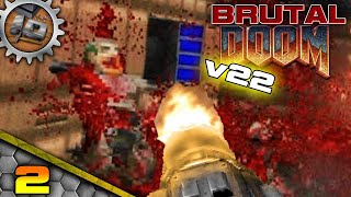 Brutal Doom v22 GamePlay Прохождение (Без Комментариев) - Часть 2