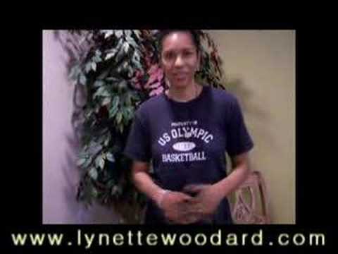 Lynette Woodard's bday video to me