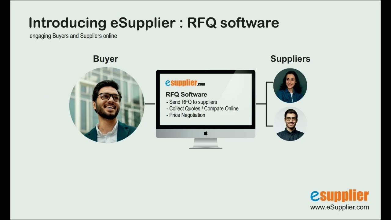 eSupplier - RFQ, Negotiation and Supplier Discovery Presentation