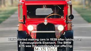 History of BMW|Explained in 1 min|