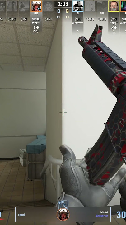 I hunt them 16 | ACE | #cs2 #ace #1v5 #office #funny #gaming #shooting #insane #m4a4