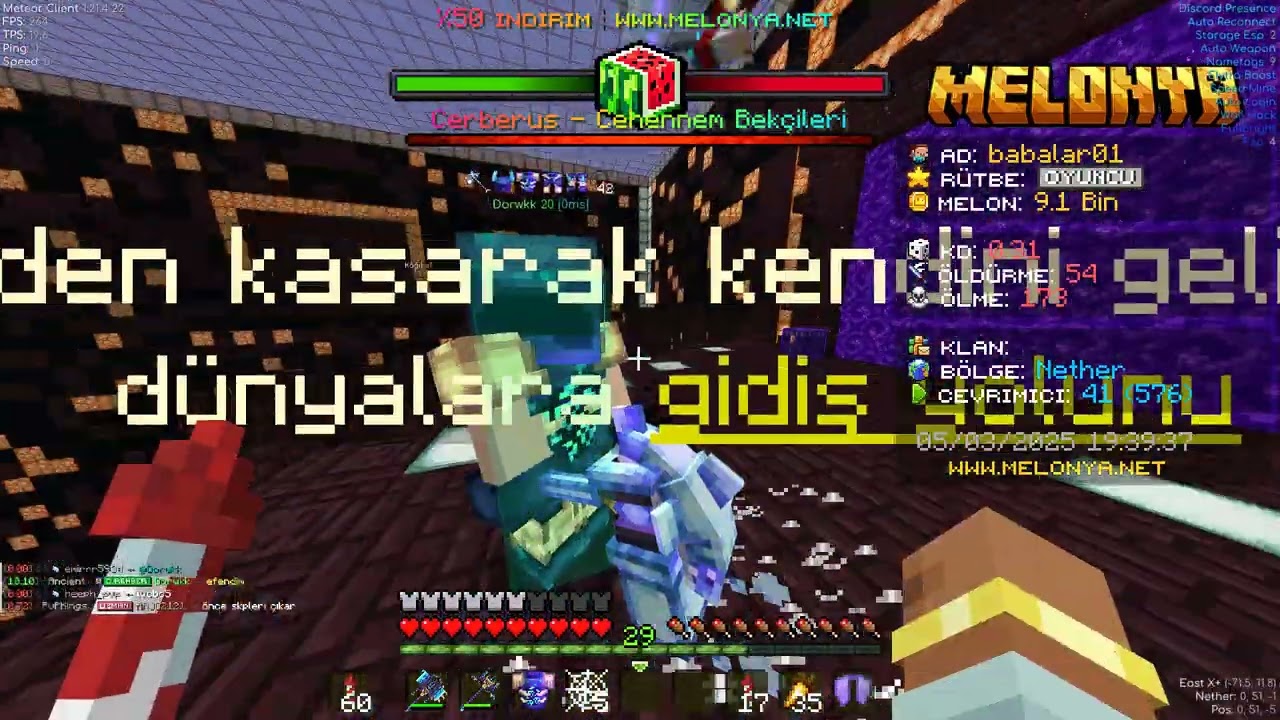 Melonya network sponsor setlerim az kalsın gg oluyordu