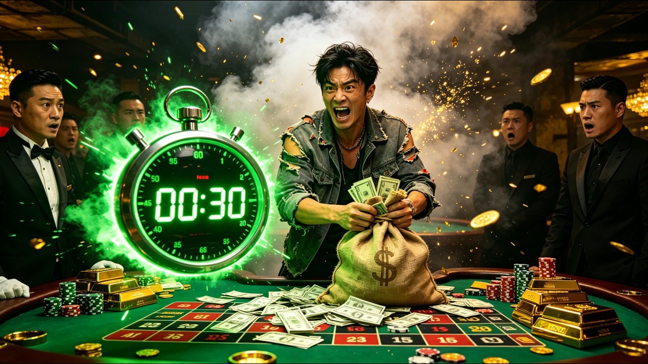 Mất tiền vì bị lừa, tỉnh năng lực dừng thời gian, lấy lại tiền, đưa gia đình sang giàu.