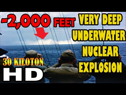 -2000 FEET VERY DEEP UNDERWATER NUCLEAR EXPLOSION 1955 UNKNOWN VERSION