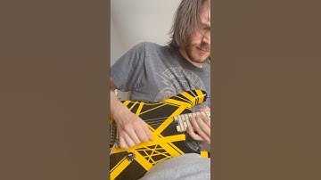 Lazy Sunday swing unplugged! 🎸 #groove #swing #jam #lazysundaymorning #evh #guitar