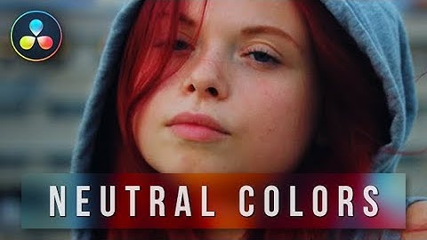 How To Make Neutral Colors Visible | Davinci Resolve Quick Tip for White Balance