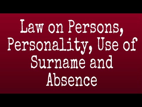 Video: Double Surname: New Opportunities in Family Law