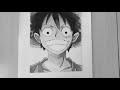 One Piece &quot;drawing&quot; of Monkey D-luffy anime