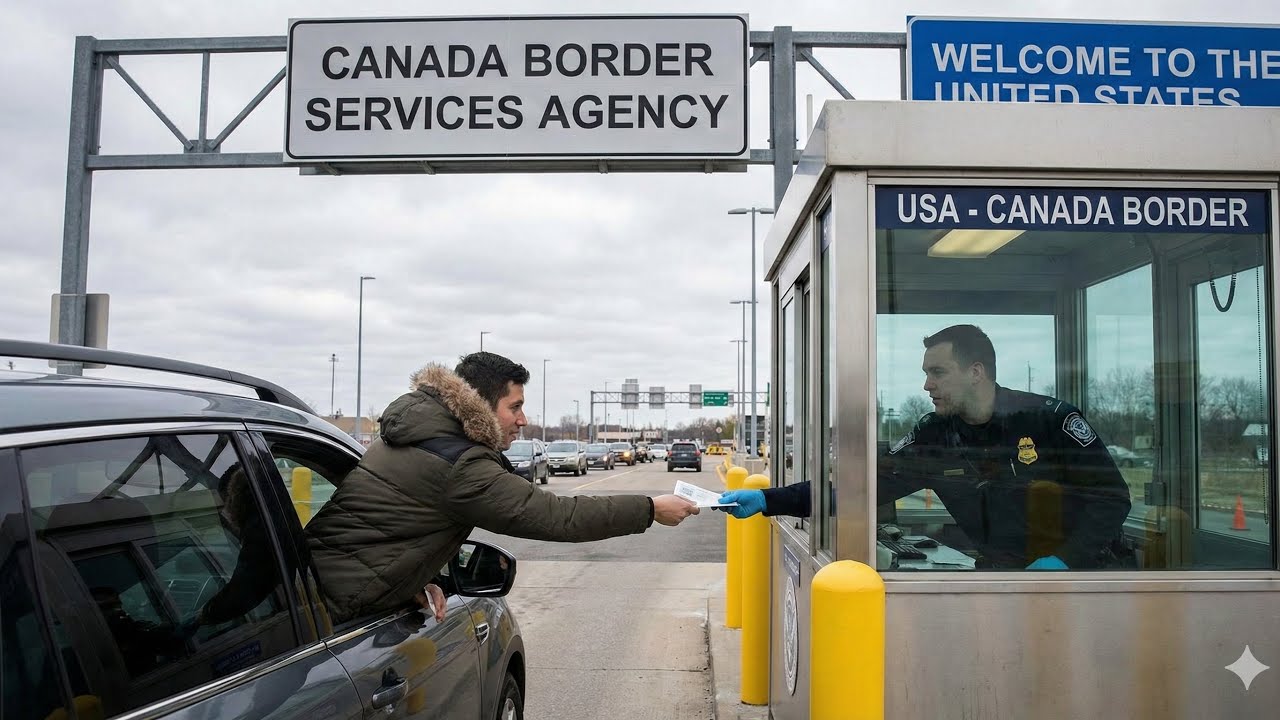 Seattle Road Trip from Surrey 🇨🇦→🇺🇸 | Step-by-Step Border Crossing for Indian Passport Holders