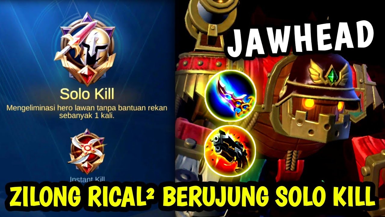 Instant Karma Zilong Karena Rical² di Depan Jawhead Auto Kena Solo Kill~MLBB