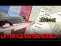 Defense disrael ou legitime defense  rafale contre drones  missiles iraniens