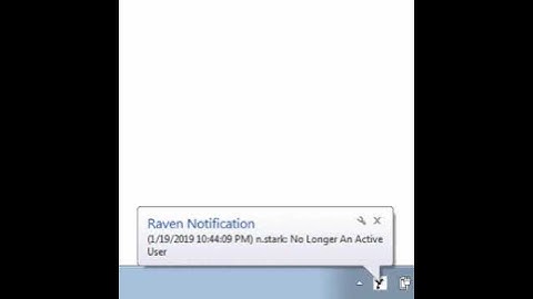 Raven - A BIM Communication Tool - Notification Summary