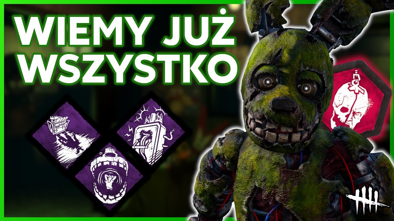 SPRINGTRAP W DBD! Wszystko co musisz wiedzieć | Dead by Daylight - YouTube