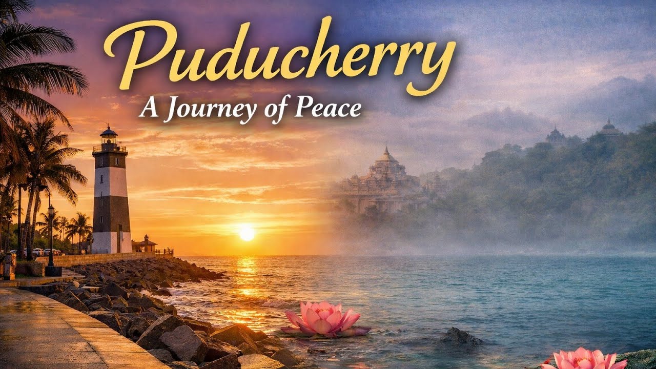 “Puducherry – A Journey of Peace | Tamil Spiritual & Relaxing Music”