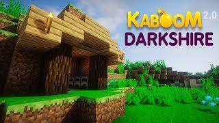 Lp. DarkShire #1 Новый хардкор на Kaboom 2.0! | Выживание с модами в Minecraft на Kaboom 2.0