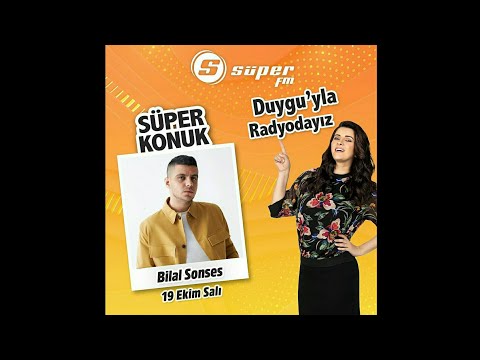 Bilal Sonses Süper Fm'de Duygu Atakan'ın Programına Konuk Oldu. (19.10.2021)