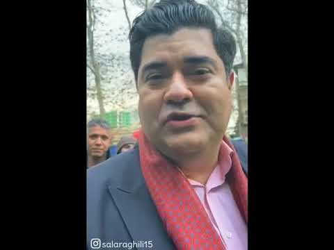 ایران فدای اشک و خنده ی تو سالار عقیلی در میدان تجریش همصدا با نوازندگان خیابانی