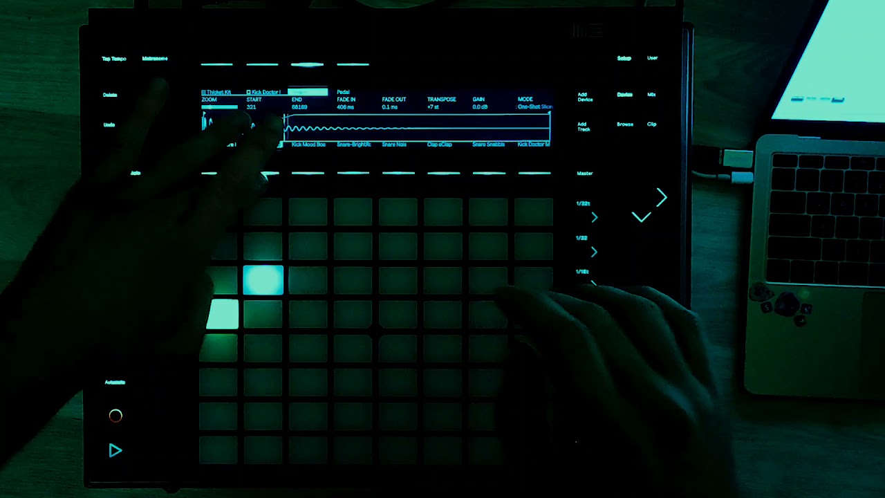 Ableton Push Noise Techno JAM