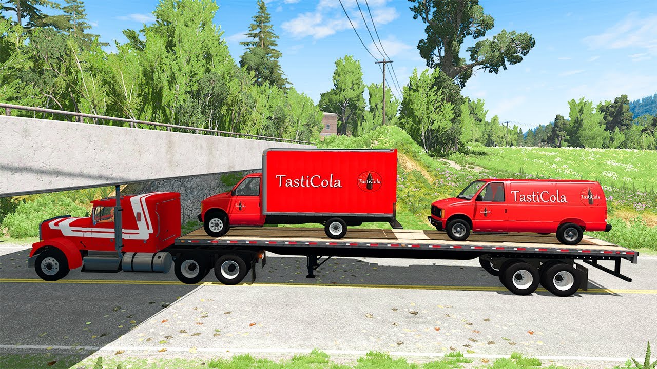 Tasti Cola Delivery Fails #8 - BeamNG DRIVE | SmashChan