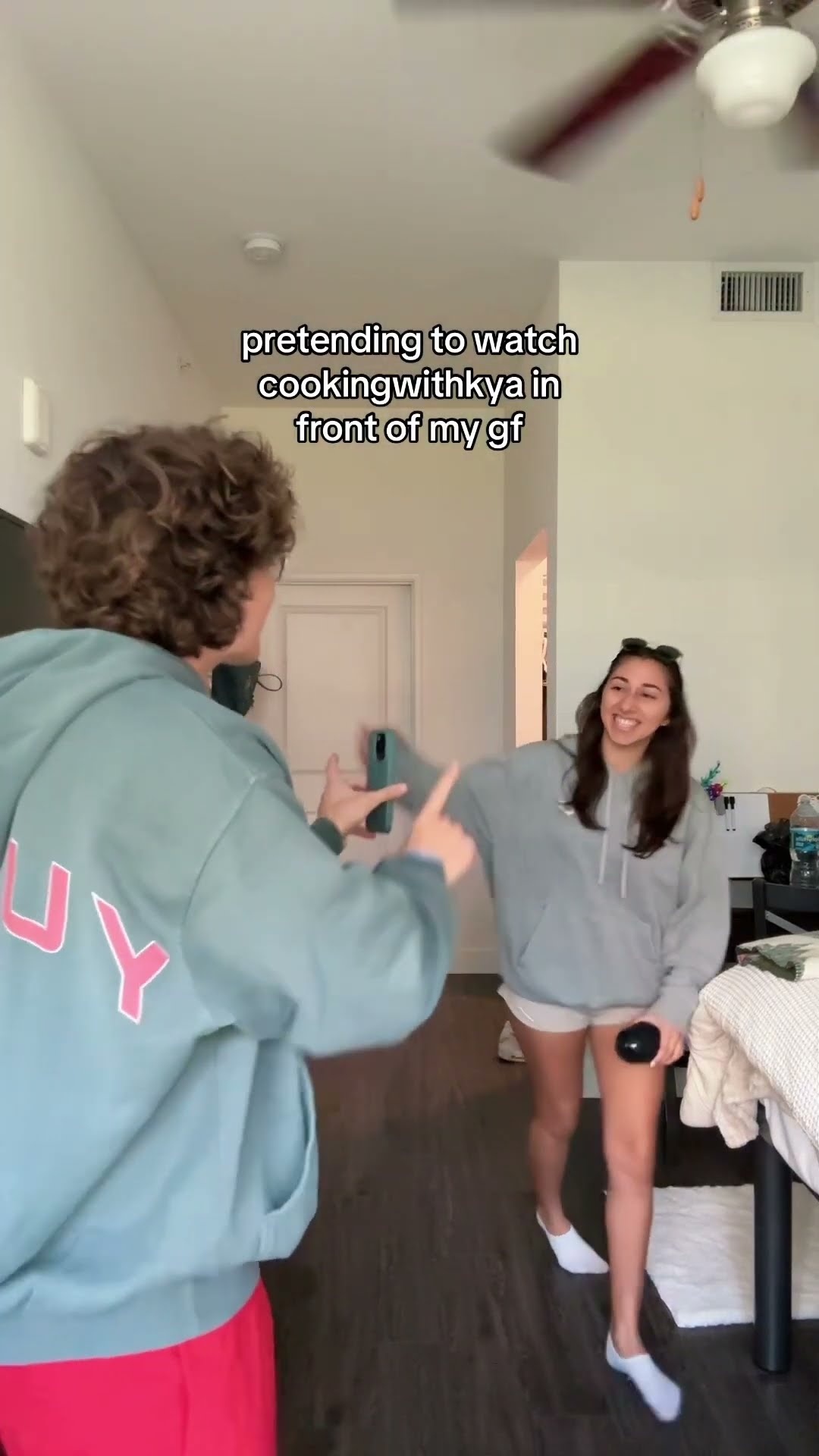 lol pranked her again